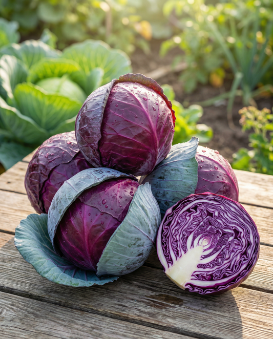 Rødkål Langedijker Allervroegste (Brassica oleracea) – frø til enårig grøntsag fra SeedsChoice