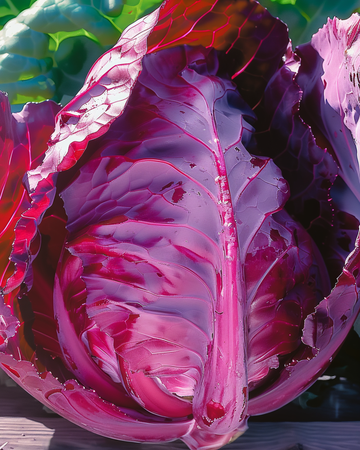 Rød spidskål Kalibos-frø (Brassica oleracea) – ettårig grøntsag