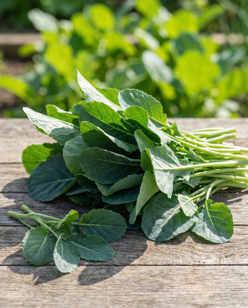 Greens Blauwe Groninger (Brassica napus) – annual vegetable seeds from SeedsChoice