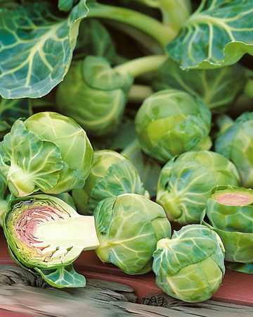 Rosenkål Roodnerf frø (Brassica oleracea) – etårig