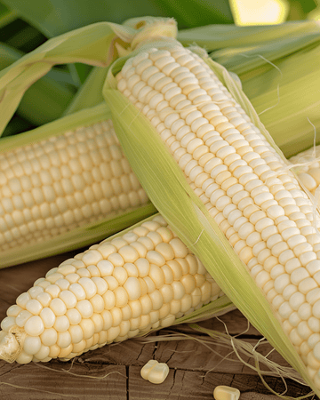 Majs Glacial White-frø (Zea mays) – etårig