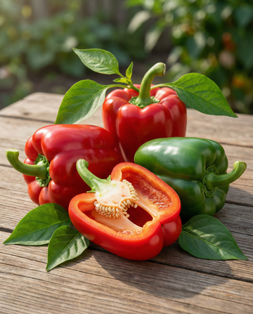 Sød peberfrugt Yolo Wonder (Capsicum annuum) – etårige grøntsagsfrø fra SeedsChoice