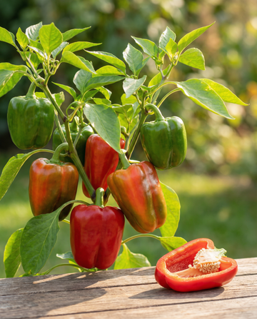 Sød peber Reina F1 (Capsicum annuum) – etårige grøntsagsfrø fra SeedsChoice