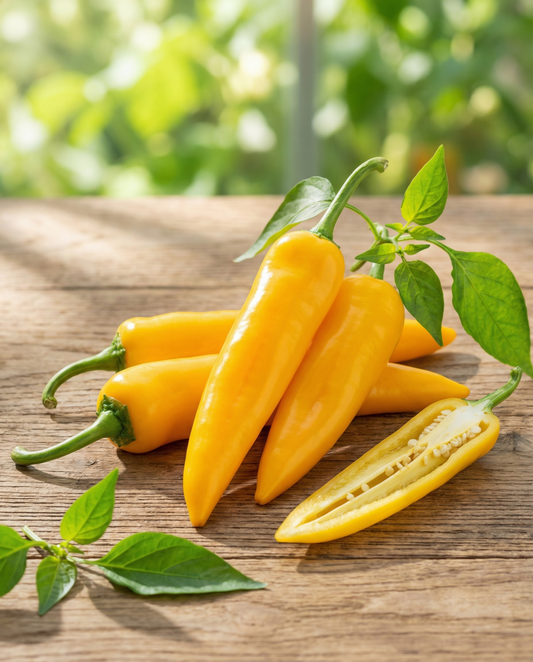Sød peber Palladio F1 Yellow Fruit (Capsicum annuum) – frø til enårig grøntsag fra SeedsChoice
