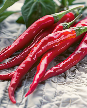 Cayennepeber Long Slim Red-frø (Capsicum annuum) – etårig grøntsag