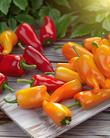 Sød snackpeber Mix frø (Capsicum annuum) – etårig grøntsag