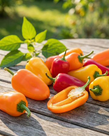 Sød snackpeber Mix (Capsicum annuum) – etårige grøntsagsfrø fra SeedsChoice