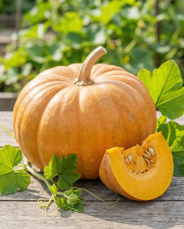 Græskar Jaune De Paris (Cucurbita maxima) – ettårigt grøntsagsfrø fra SeedsChoice