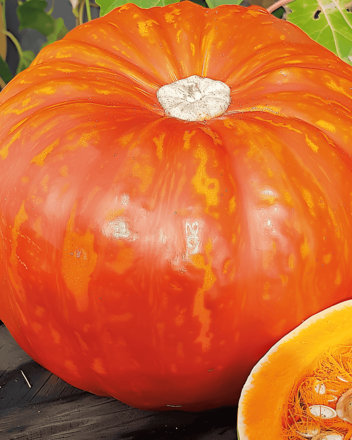 Græskarfrø Rouge Vif D'etampes (Cucurbita maxima) – ettårigt grøntsag