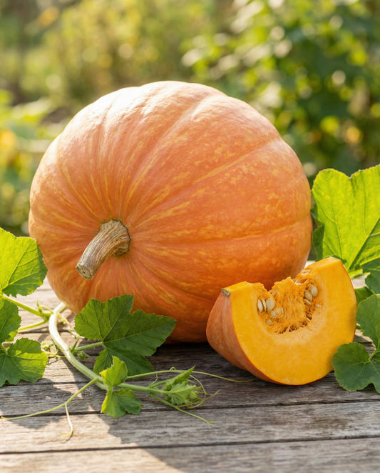 Græskar Atlantic Giant (Cucurbita maxima) – etårige grøntsagsfrø fra SeedsChoice