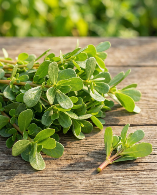 Portulak bladafgrøde (Portulaca oleracea) – etårig grøntsagsfrø fra SeedsChoice