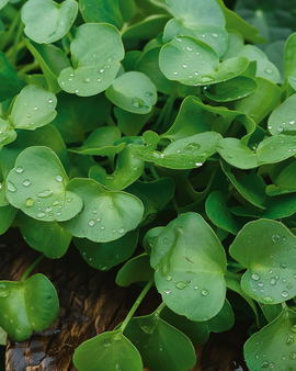 Vinterportulak frø Claytonia Perfoliata etårig grøntsag bladafgrøde