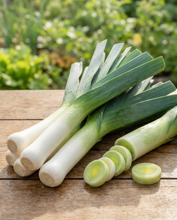 Porre Winterreuzen 3 vinterhøst (Allium porrum) – ettårige grøntsagsfrø fra SeedsChoice
