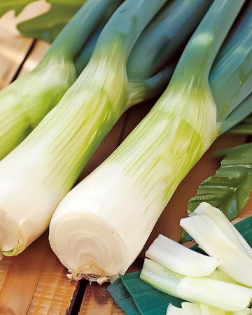 Porre Bluegreen Winter frø (Allium porrum) – enårig grøntsag