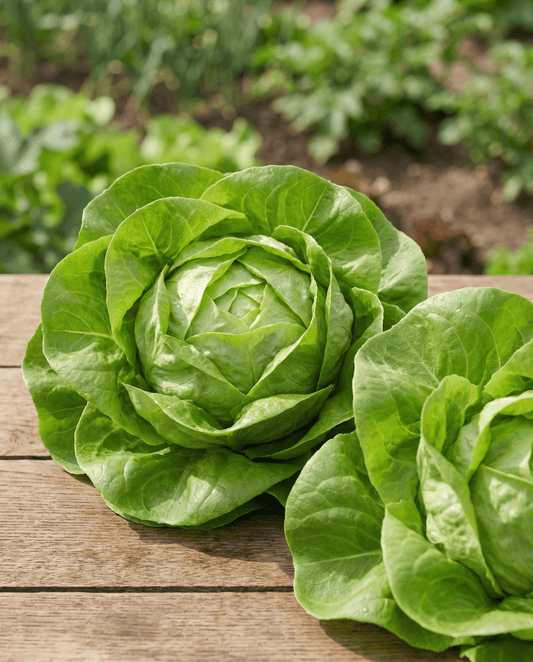Salat Zwart Duits Butterhead (Lactuca sativa) – ettårige grøntsagsfrø fra SeedsChoice