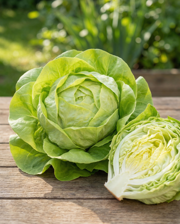 Smørhovedsalat Grosse Blonde Paresseuse Heirloom (Lactuca sativa) – enårige grøntsagsfrø fra SeedsCh…