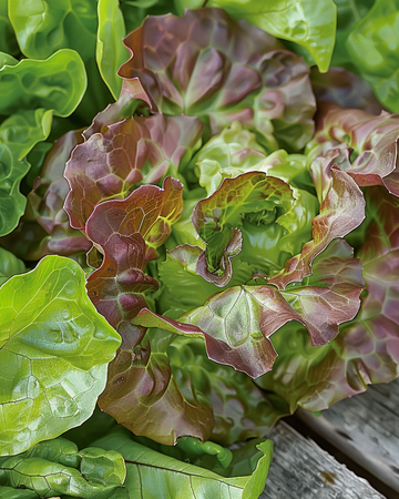 Salatfrø Merveille Des Quatre Saisons (Lactuca sativa) – etårig grønsag