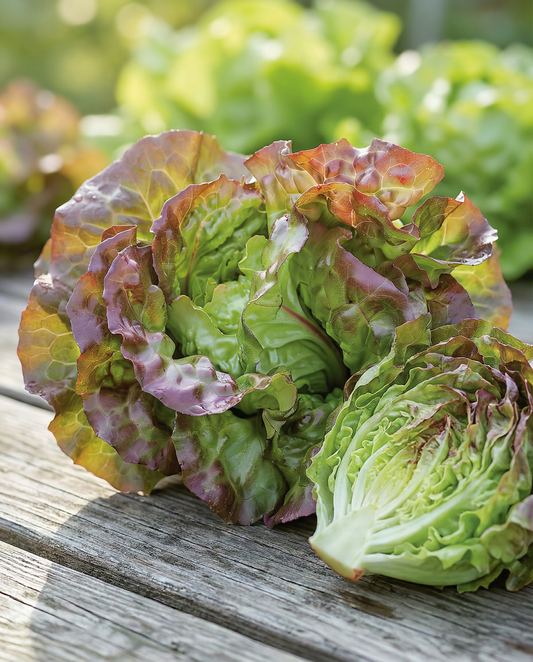 Salat Merveille Des Quatre Saisons (Lactuca sativa) – etårige grønsagsfrø fra SeedsChoice