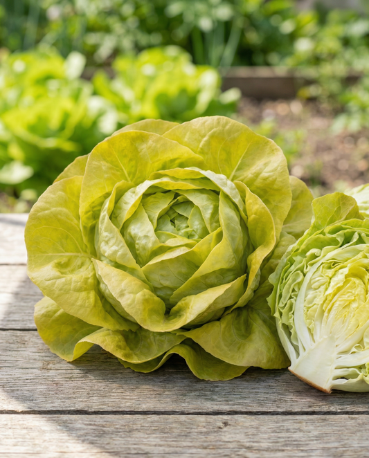 Salat Appia Butterhead forårshøst (Lactuca sativa) – etårige grøntsagsfrø fra SeedsChoice