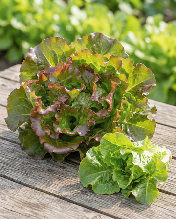 Pluksalat Amerikaanse Roodrand (Lactuca sativa) – etårigt grøntsagsfrø fra SeedsChoice