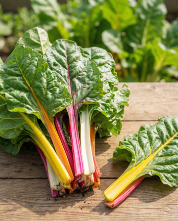 Multicolor Chard Bright Lights Rainbow (Beta vulgaris) – etårige grøntsagsfrø fra SeedsChoice
