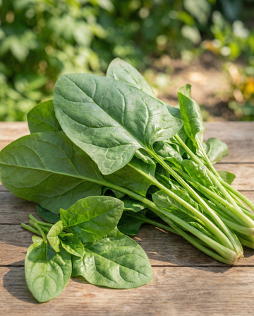 Spinat Amsterdams Reuzenblad 15g (Spinacia oleracea) – frø til etårig grøntsag fra SeedsChoice