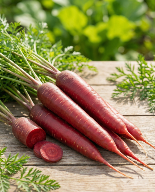 Gulerødder Redsun F1 (Daucus carota) – frø til etårig grøntsag fra SeedsChoice