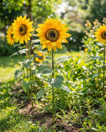 Kæmpesolsikke 250g (Helianthus annuus) – etårigt blomsterfrø fra SeedsChoice