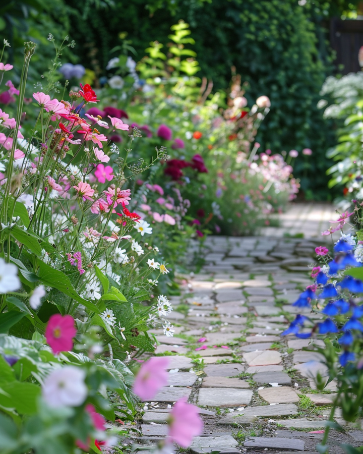 Wildflower Mix 250g 125 M2 Coverage seeds (Linum usitatissimum) – annual flower
