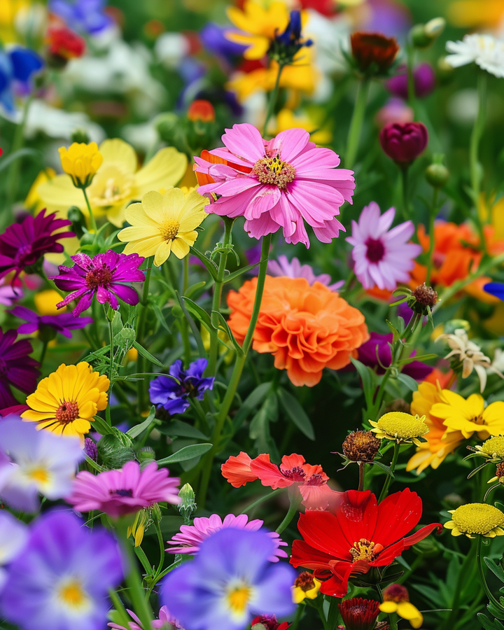 Sommerblomster Mix 250g Pack For Outdoor Sowing frø – enårig blomst