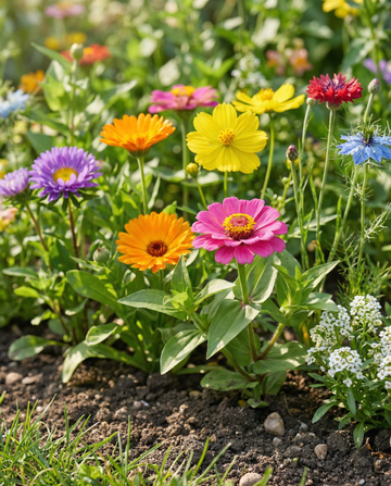 Sommerblomster Mix 250g Pack For Outdoor Sowing – enårige blomsterfrø fra SeedsChoice