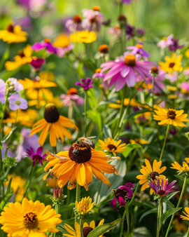 Indigenous Flower Mix Seeds Annual Perennial 250g Netherlands Native Flowers