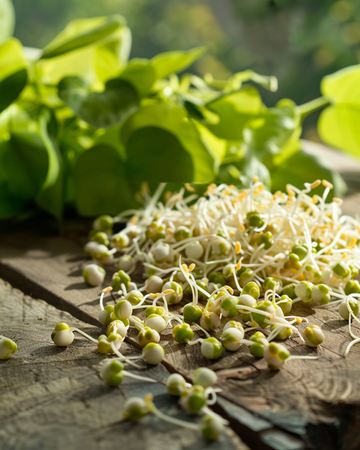 Mungbønne til spiring 250g frø (Vigna radiata) – økologiske spiringsfrø