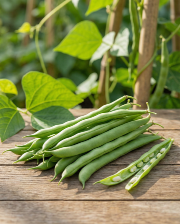 Pralbønne Emergo Stringless 100g (Phaseolus coccineus) – frø til enårig grøntsag fra SeedsChoice