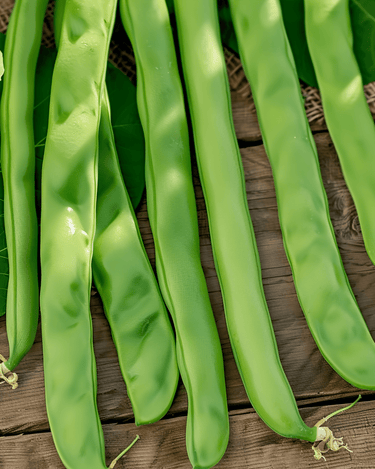 Stangbønne Neckarkönigin 100g frø (Phaseolus vulgaris) – etårig grøntsag