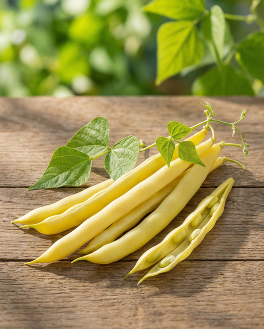 Klatrende bønne Neckargold 100g (Phaseolus vulgaris) – frø til etårig klatreplante fra SeedsChoice