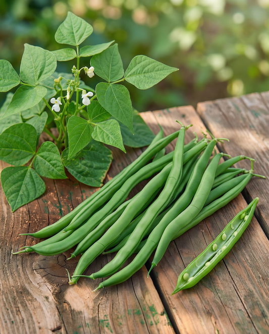Buskbønne Dawson 50g (Phaseolus vulgaris) – frø til etårige grøntsager fra SeedsChoice