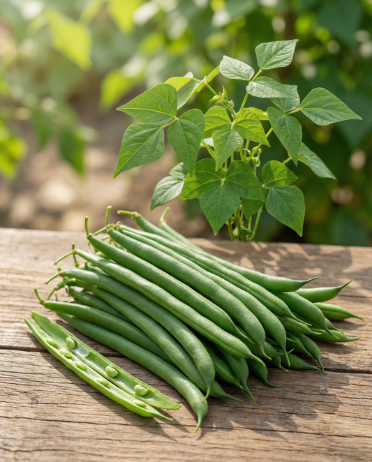 Buskbønner Kylian 50g (Phaseolus vulgaris) – frø til etårigt grønsag fra SeedsChoice