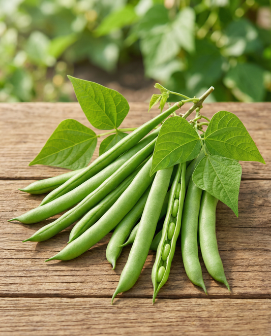 Buskbønne Argus 50g (Phaseolus vulgaris) – frø til etårige grøntsager fra SeedsChoice