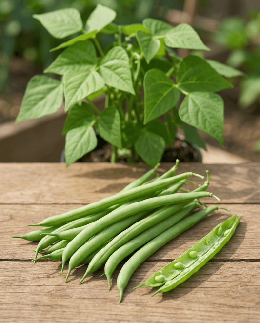 Bush Beans Prelude Green Pods (Phaseolus vulgaris) – annual vegetable seeds from SeedsChoice
