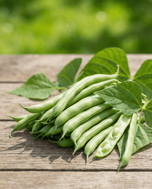 Dværgbønne Saxa Of Limburgse (Phaseolus vulgaris) – etårigt grøntsagsfrø fra SeedsChoice