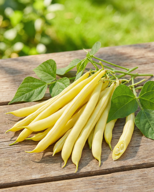 Buskbønne Goldplay (Phaseolus vulgaris) – frø til etårige grøntsager fra SeedsChoice