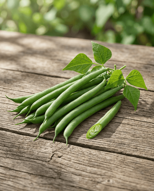 Dværgbønne Miracle 100g (Phaseolus vulgaris) – frø til enårig grøntsag fra SeedsChoice