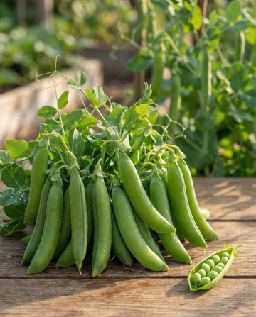 Ærter Kermesse (Pisum sativum) – etårige grøntsagsfrø fra SeedsChoice
