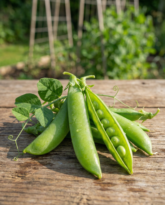 Sugar Pea Heraut (Pisum sativum) – annual vegetable seeds from SeedsChoice