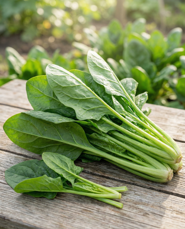 Spinat Breedblad Scherpzaad Broad Leaf (Spinacia oleracea) – etårige grøntsagsfrø fra SeedsChoice