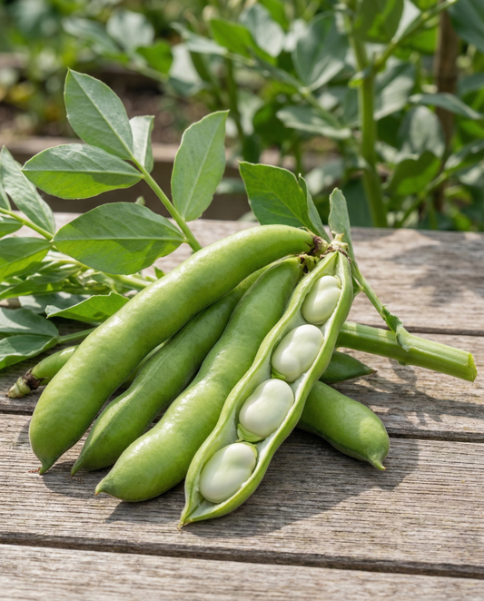 Hestebønne Meteor 250g (Vicia faba) – etårigt grøntsagsfrø fra SeedsChoice