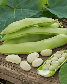 Hestebønnefrø Threefold White Vicia Faba etårig