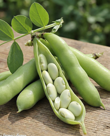 Hestebønne Leidse Hangers 250g (Vicia faba) – enårige grøntsagsfrø fra SeedsChoice