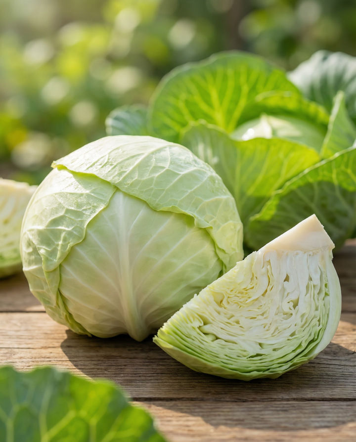 Frø til flad hvidkål Spring Salute F1 (Brassica oleracea) – etårig grøntsag